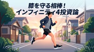 ナイキインフィニティ4本音レビュー！膝を守り朝7km走れる相棒シューズ