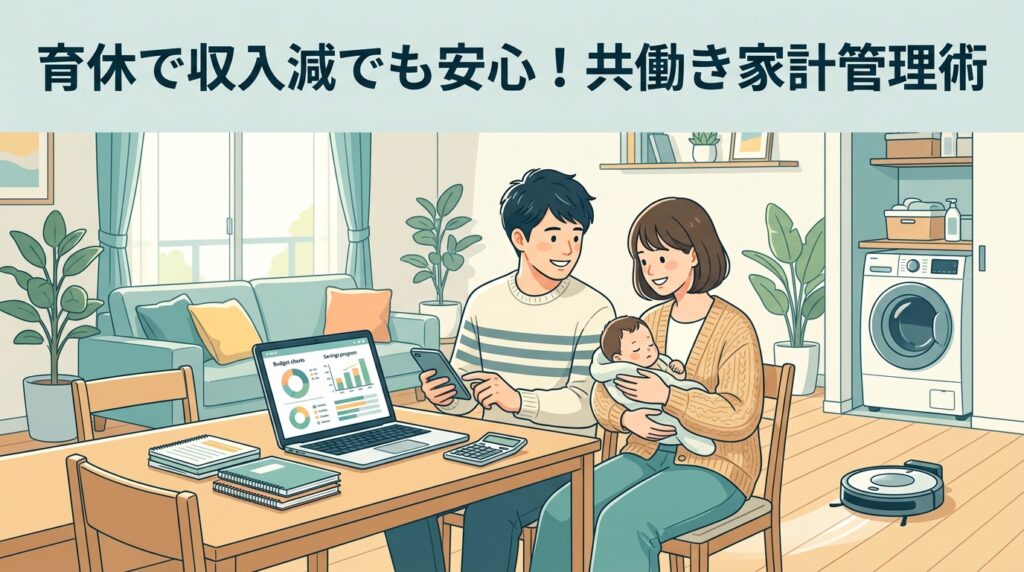 180日パパ育休で収入減！資産を増やし続けた30代共働きの家計管理術